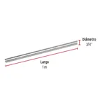 Varilla roscada de 1 m x 3/4', FIERO 3