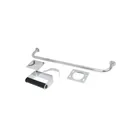 Juego de 5 accesorios para baño, acero inoxidable, BASIC 1