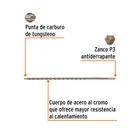 Broca para concreto de 5/16 x 12', TRUPER 2