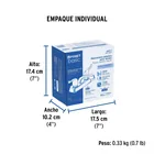 Mezcladora 4' lavabo, ABS, palanca, BASIC 6