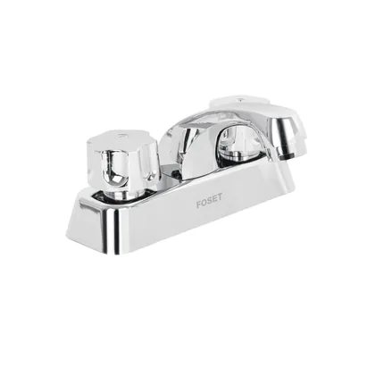 Mezcladora 4' lavabo, ABS, hexagonal, BASIC