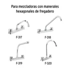 Bolsa con 2 cartuchos cerámicos para mezcladoras, FOSET 5