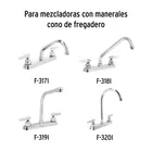 Bolsa con 2 cartuchos cerámicos p/mezcladoras, FOSET 4