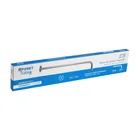 Brazo recto 50 cm con chapetón para regadera, cromo, FOSET 5