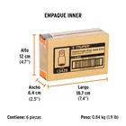Adaptador para matraca de cuadro 1/2' a cuadro 3/4', TRUPER 6