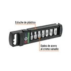 Juego de 7 dados torx cuadro 1/4', TRUPER 3