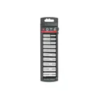 Juego de 10 dados largos cuadro 1/4' std, TRUPER 1