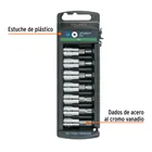 Juego de 7 dados cuadro 3/8' punta torx, TRUPER 2