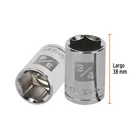 Dado de 3/4', 6 puntas, cuadro 1/2', TRUPER 3