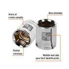 Dado de 15/16', 6 puntas, cuadro 1/2', TRUPER 2