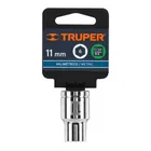 Dado de 11 mm, 6 puntas, cuadro 1/2', TRUPER 4