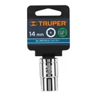 Dado de 14 mm, 6 puntas, cuadro 1/2', TRUPER 4