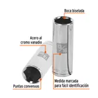 Dado largo de 13/16', 6 puntas, cuadro 1/2', TRUPER 2