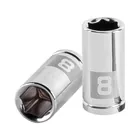 Dado de 8 mm, 6 puntas, cuadro 1/4', TRUPER 1