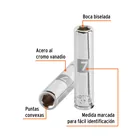 Dado largo de 7 mm, 6 puntas, cuadro 1/4', TRUPER 2