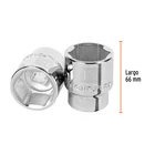 Dado de 1-7/16', 6 puntas, cuadro 3/4', TRUPER 3