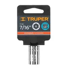 Dado de 7/16', 6 puntas, cuadro 3/8', TRUPER 4