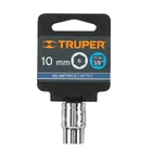 Dado de 10 mm, 6 puntas, cuadro 3/8', TRUPER 4