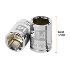 Dado de 14 mm, 6 puntas, cuadro 3/8', TRUPER 3
