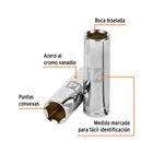Dado largo de 14 mm, 6 puntas, cuadro 3/8', TRUPER 2