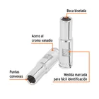 Dado largo de 3/8', 6 puntas, cuadro 3/8', TRUPER 2