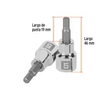 Dado punta hexagonal de 5 mm, cuadro 3/8', TRUPER 3