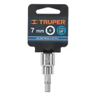 Dado punta hexagonal de 7 mm, cuadro 3/8', TRUPER 4