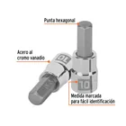 Dado punta hexagonal de 10 mm, cuadro 3/8', TRUPER 2