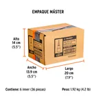 Dado punta torx T-25, cuadro 3/8', TRUPER 7