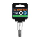 Dado punta torx T-55, cuadro 3/8', TRUPER 4