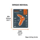Pistola inalámbrica de 3.7V para silicón de 5/16', TRUPER 5