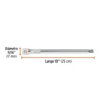 Extensión para matraca, cuadro 1/2', largo 10', TRUPER 3