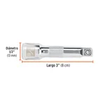 Extensión para matraca, cuadro 3/8', largo 3', TRUPER 3
