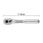 Matraca liberación rápida 72 dientes, cuadro 3/8', TRUPER 3