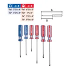 Juego de 6 desarmadores mango de PVC, PRETUL 2
