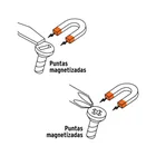 Dúo de desarmadores 1/4 x 1-1/2' mango de PVC, PRETUL 5