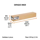 Desarmador cabinet 1/4' x 12' mango de acetato, TRUPER 7