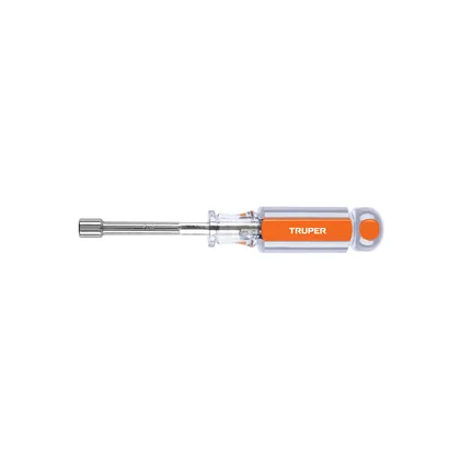 Desarmador de caja 1/4' mango de acetato, TRUPER