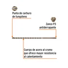 Broca para concreto de 3/8 x 12', TRUPER 2
