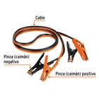 Cables pasa corriente 3 m, 225 A, 8 AWG, con funda, TRUPER 2