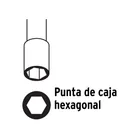 Desarmador de caja 3/8' mango de acetato, TRUPER 4