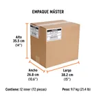 Desarmador de caja 3/8' mango de acetato, TRUPER 6
