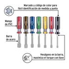 Juego de 7 desarmadores de caja mango de PVC, PRETUL 3