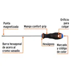 Desarmador de cruz 1/8' x 6' mango Comfort Grip, TRUPER 4