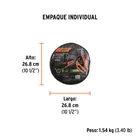 Cables pasa corriente 3.5 m, 350 A, 6 AWG, con funda, EXPERT 7