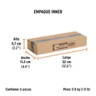 Desarmador de cruz 1/4' x 6' mango Comfort Grip, TRUPER 5