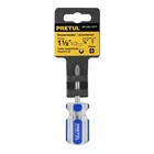 Desarmador de cruz 1/4 x 1-1/2' mango de PVC, PRETUL 3