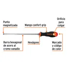 Desarmador plano 5/16' x 10' mango Comfort Grip, TRUPER 3