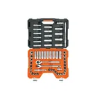Juego de 56 herramientas cuadro 1/2' std y mm para mecánico 1