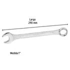 Llave combinada 1' x 290 mm de largo, PRETUL 3
